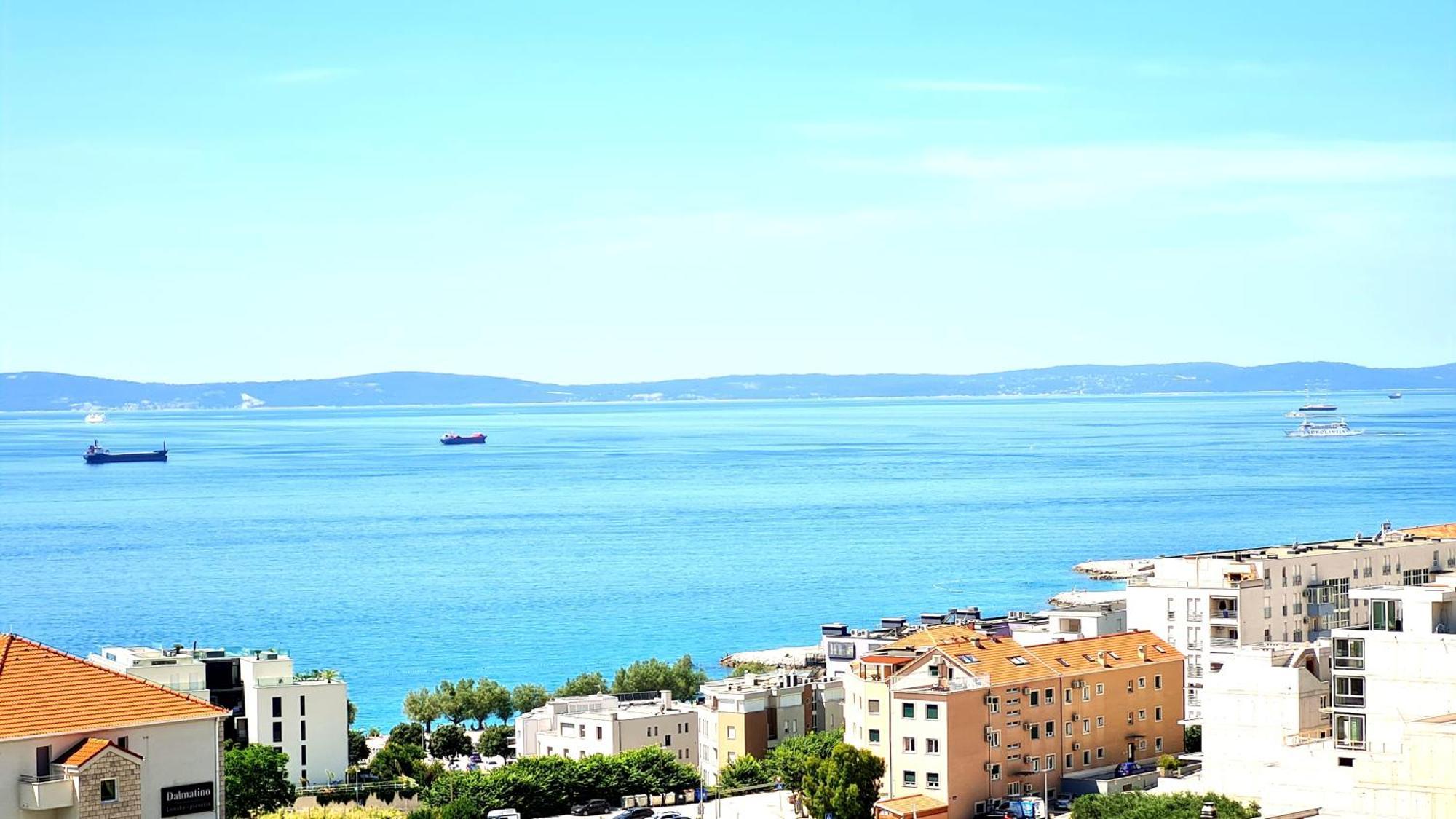 Sea View Znjan Apartment Split Exterior photo